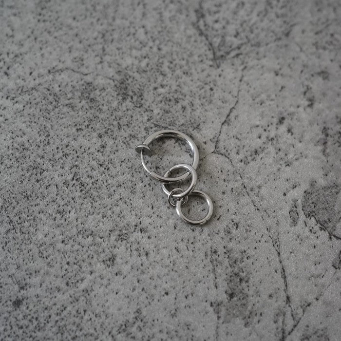 Double Circle Earrings / Anting unisex
