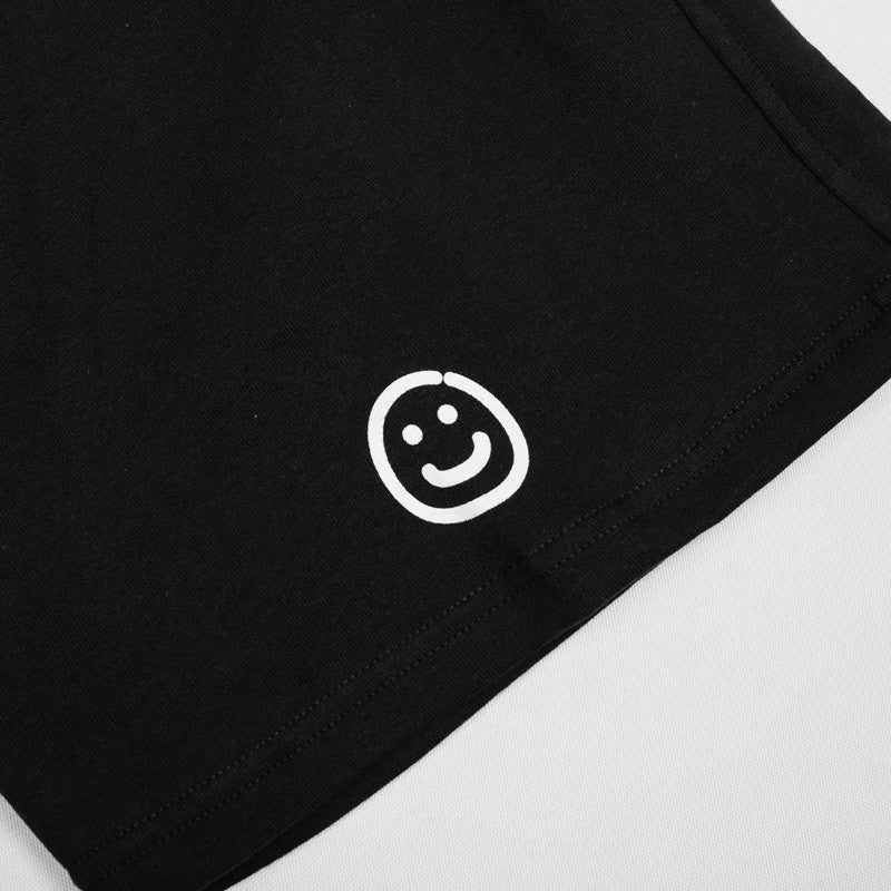 FF SMILEY - SADDEY SERIES (SWEATPANTS) - Black