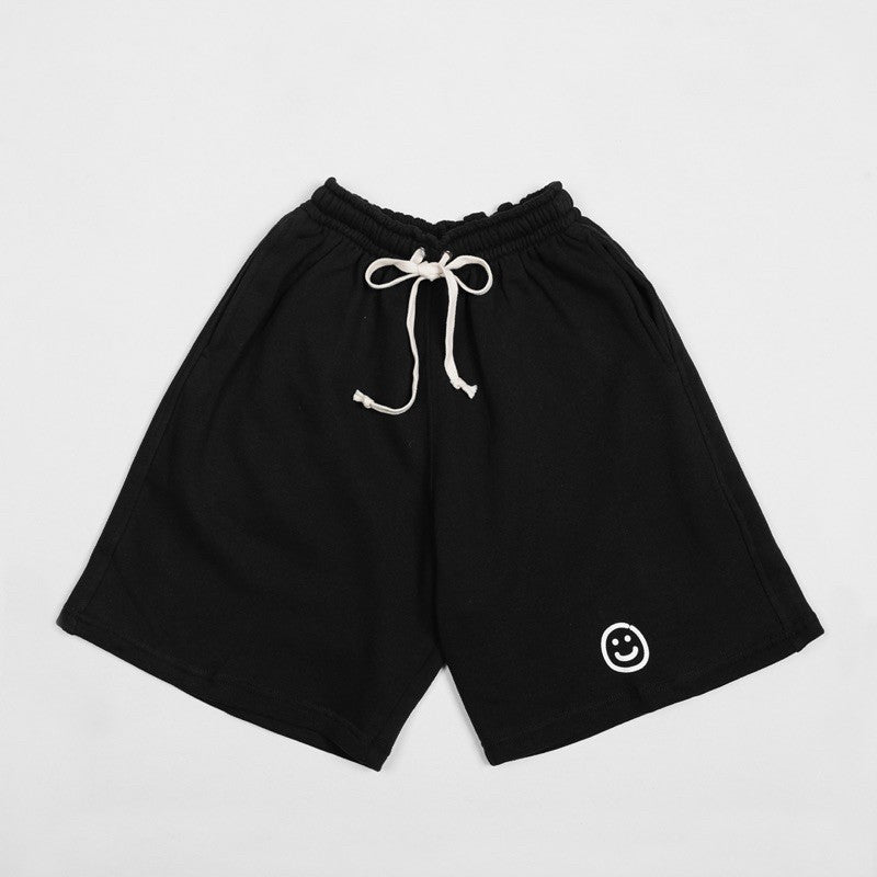 FF SMILEY - SADDEY SERIES (SWEATPANTS) - Black