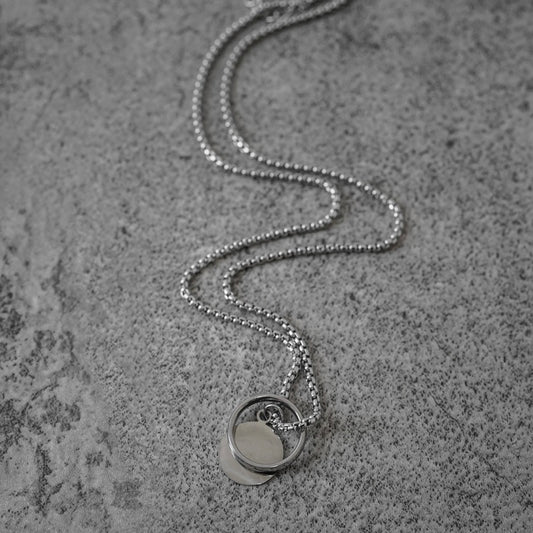 Double Circle Necklace