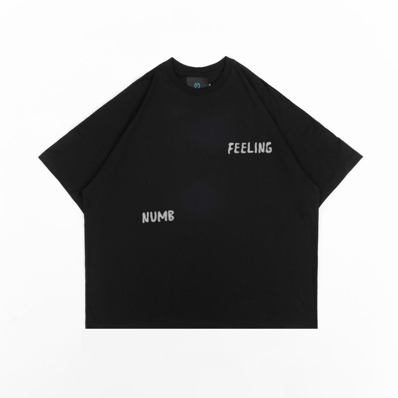 FAITH FADE Absence of Happiness - Feeling Numb Oversized Tee (Black)