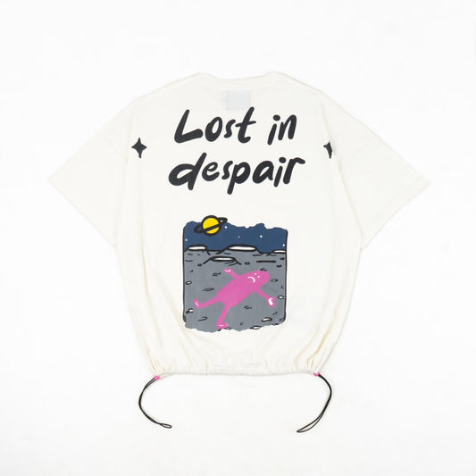 FAITH FADE Moral Corruption - Lost in Despair Oversized Tee (Broken White)