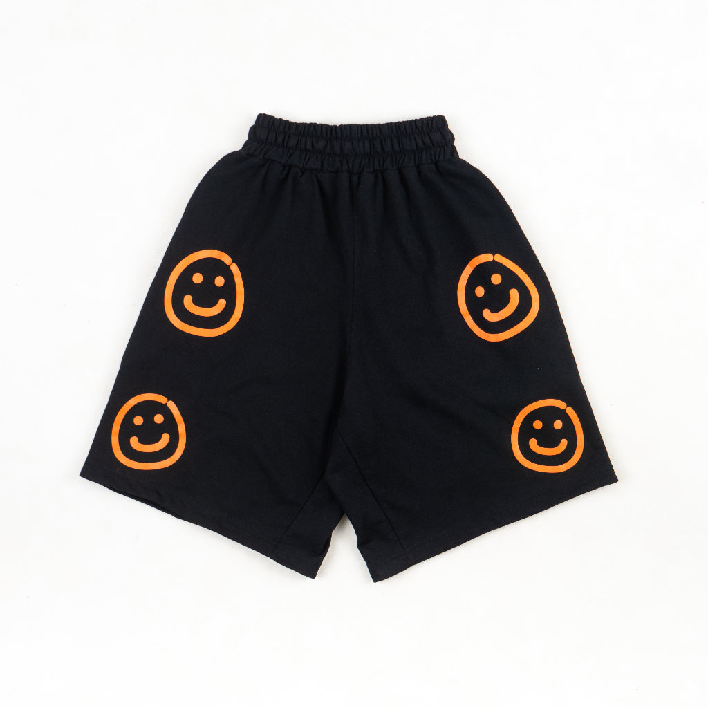 FAITH FADE - Smiley Short Pants (Black)